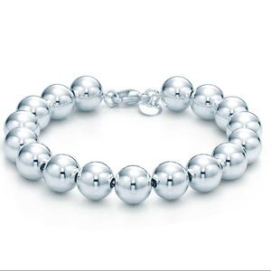TIFFANY HARDWEAR BALL BRACELET: sterling silver